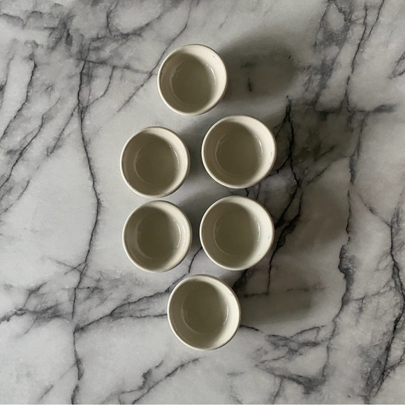 Vintage Japanese Ceramics Set 6 Dipping Dishes - Picture 3 of 9